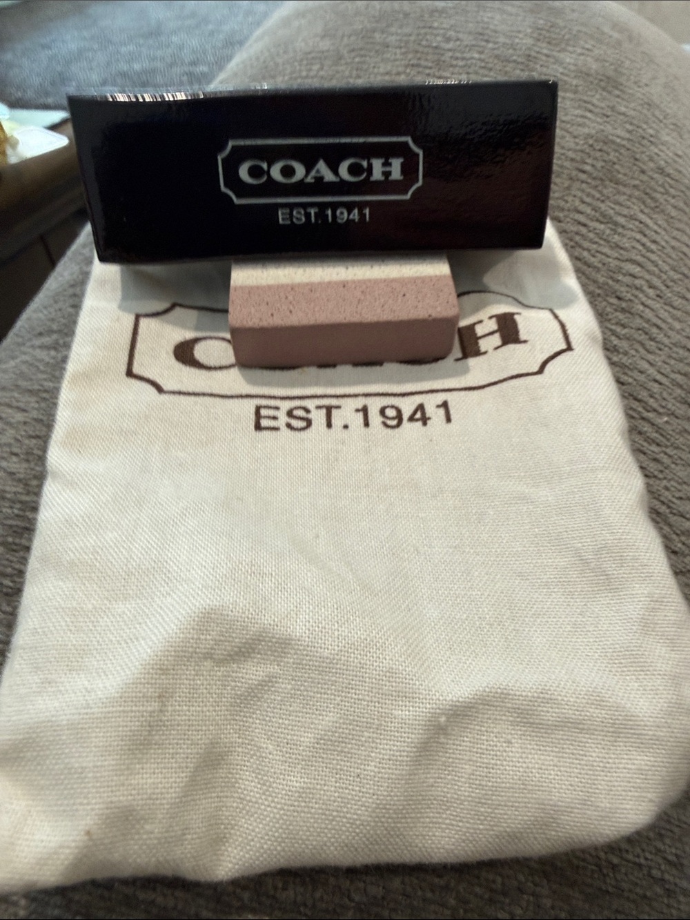 vintage Coach Suede and Nubuck Care Kit.